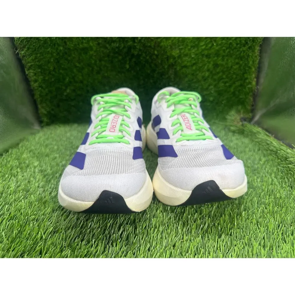 Adidas Adizero Evo SL JS4456 Athletic Sneaker Womens 9 White Mesh Sports Running